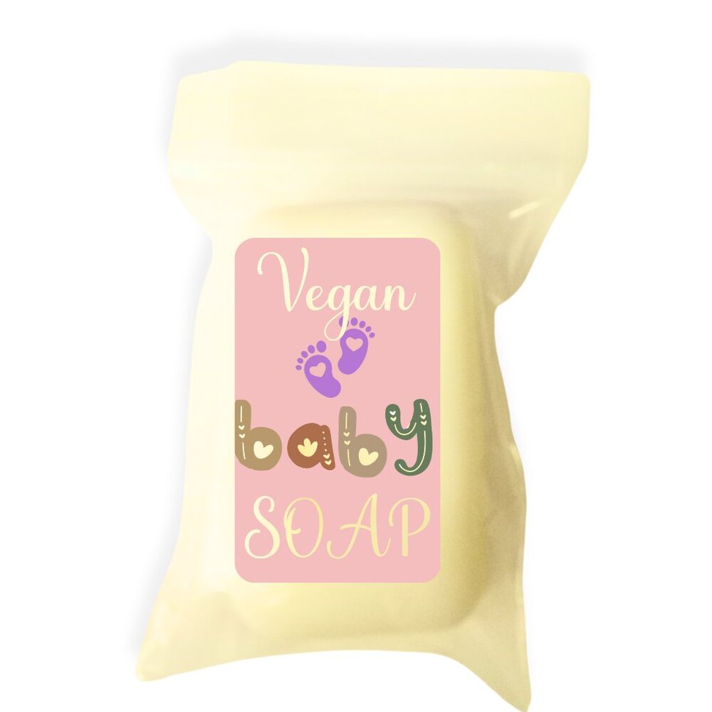 Vegan Baby Bar Soap - 4 count